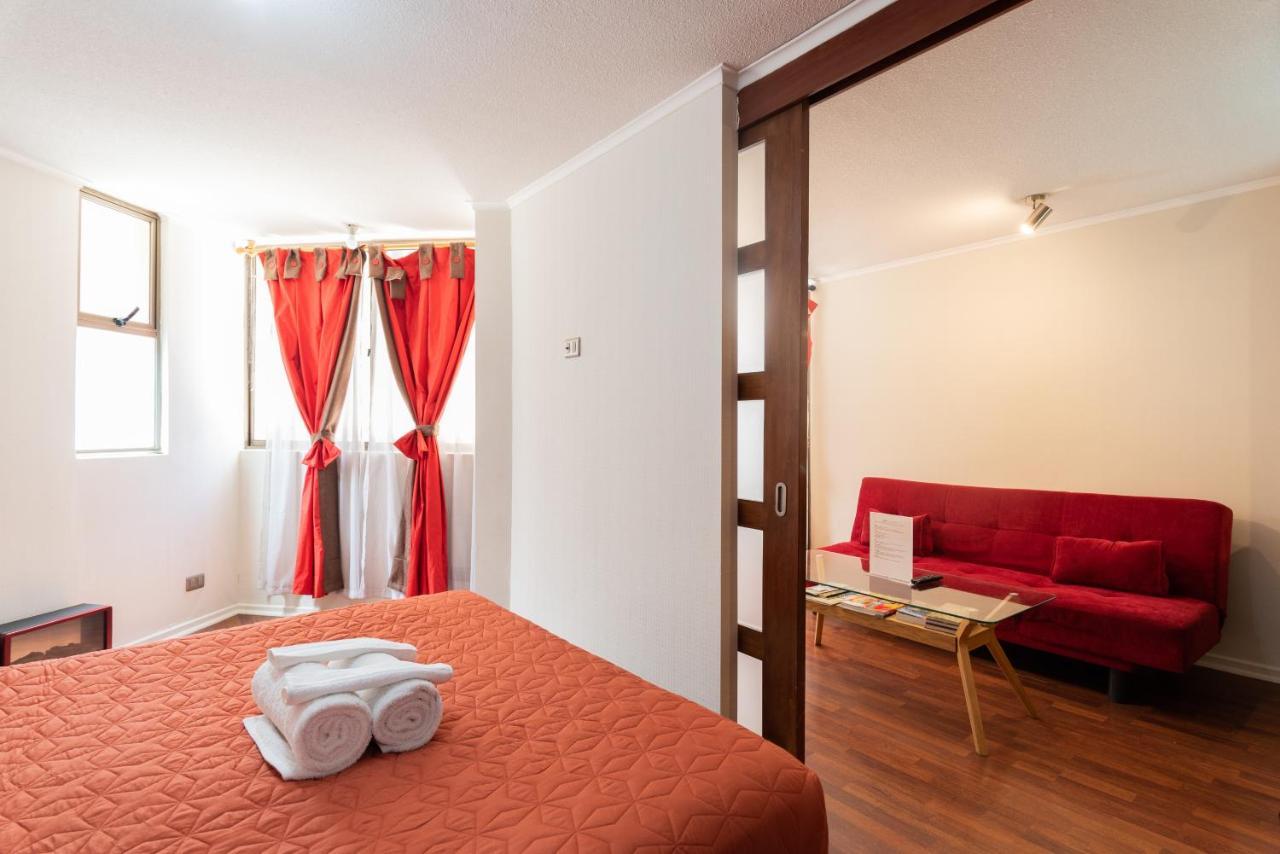 Urban Burgundy - 1br, Metro, Wifi, Tv * Santiago